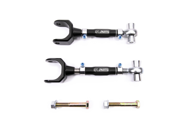 Mazda Miata Control Arms - Rear Upper - SPL Parts - Adjustable, Camber - Blue - `16-`27